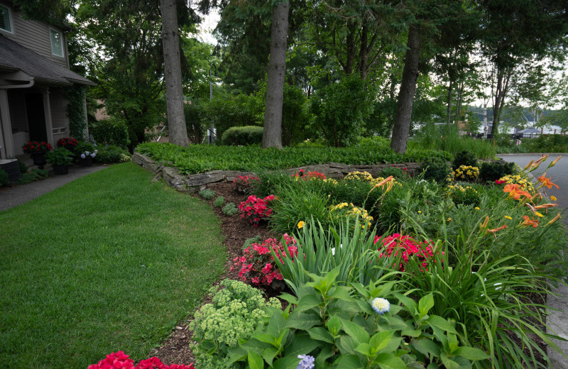 Garden at Taboo Muskoka.