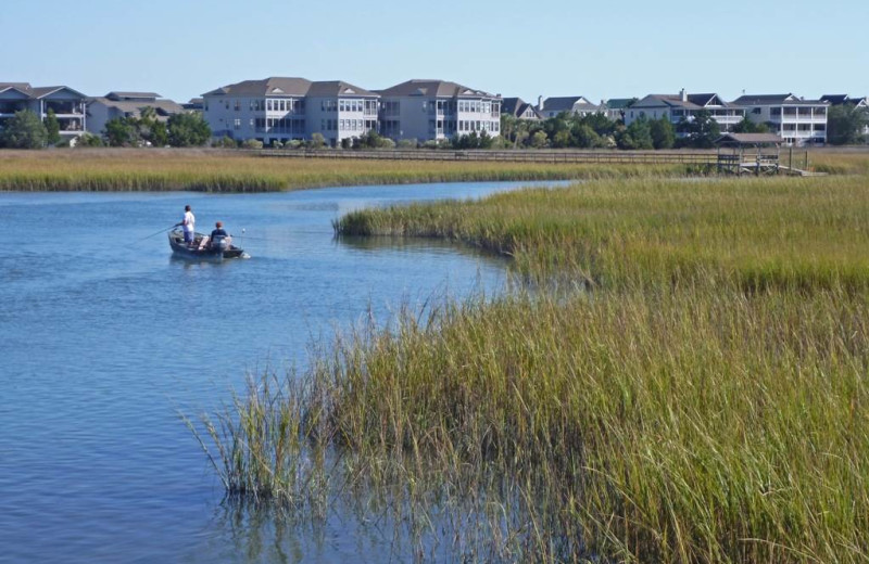 Fishing at Litchfield Real Estate.