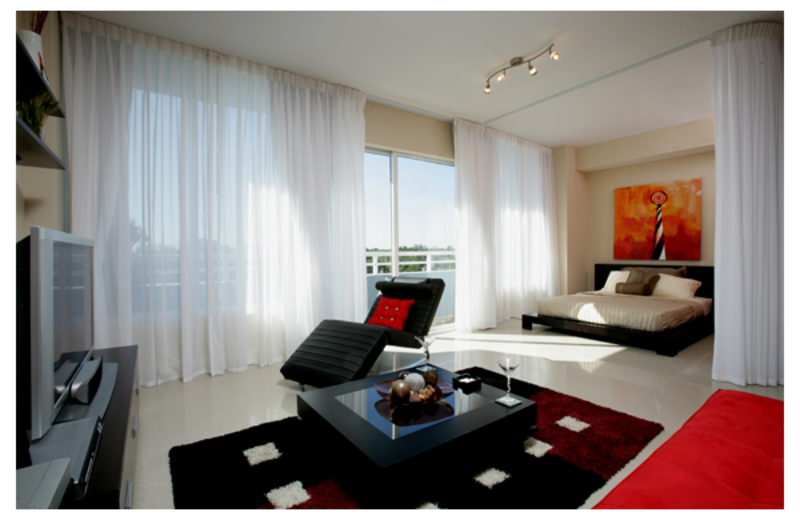 Guest room at CocoStyles Residences.