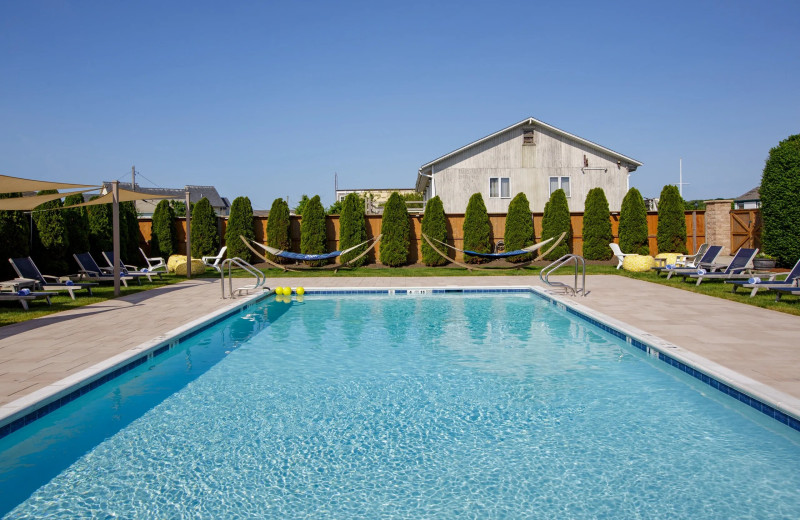 Outdoor pool at Ocean Resort Inn.