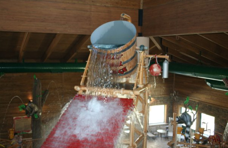 Water park at Holiday Inn Express Brainerd.