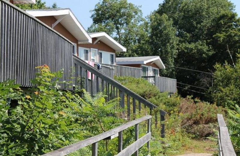 Cabins at Pleasant Cove Resort.