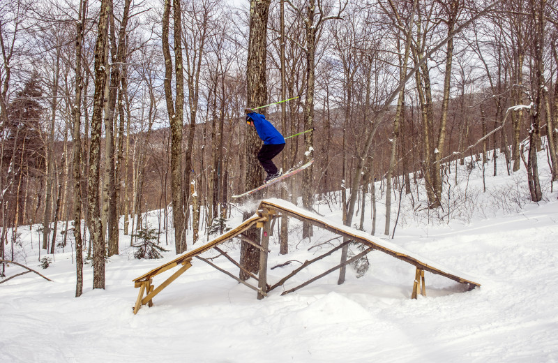 Ski at Smugglers' Notch Resort.