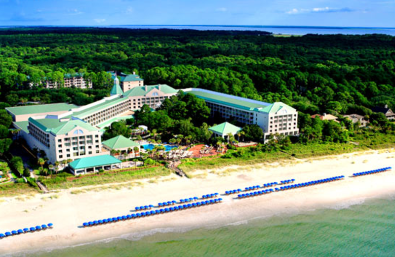 Arial View at The Westin Hilton