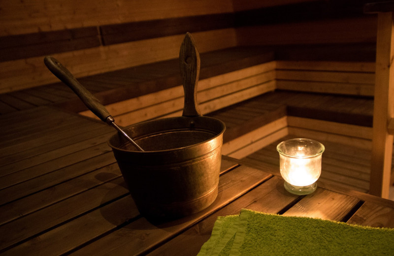 Sauna at Wilderness Resort Villas.