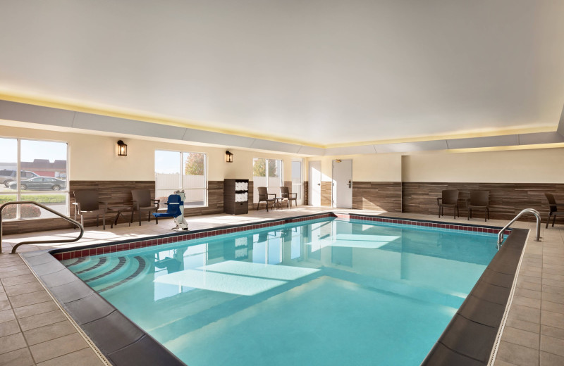 Indoor pool at Fairfield Inn 