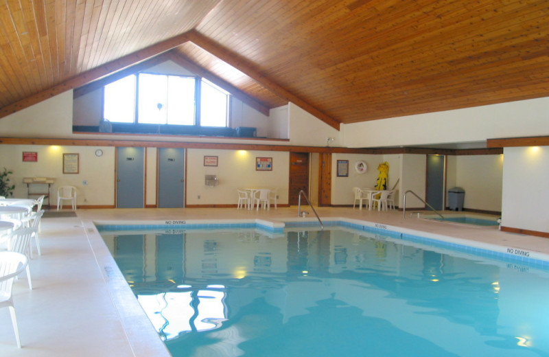 Rental pool at Hamlet Village Resort Condominiums.