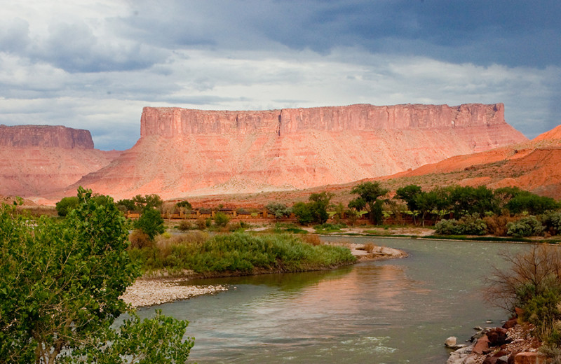 Scenic view at Red Cliffs Lodge.