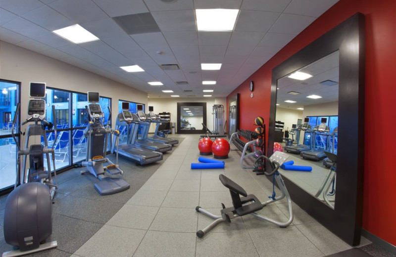 Fitness room at Lancaster DoubleTree Resort by Hilton.