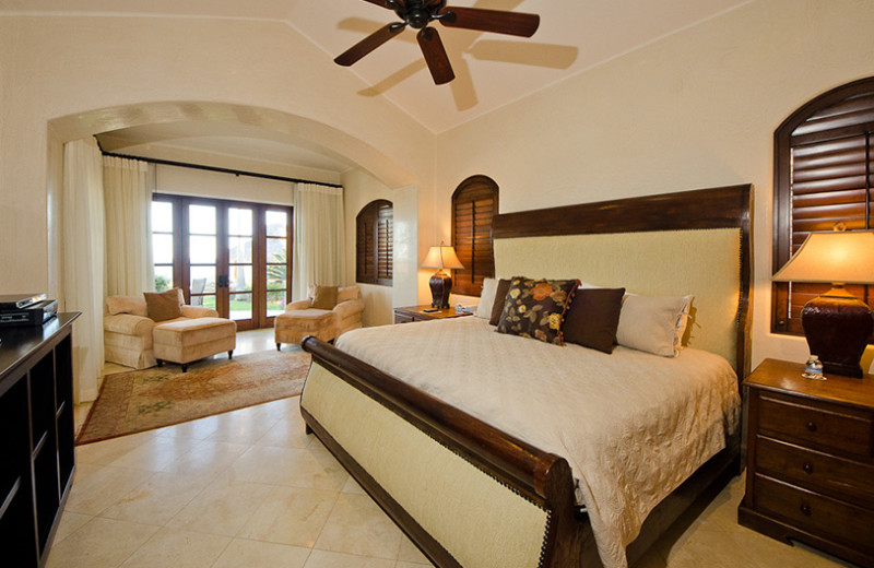 Rental bedroom at Luxury Villa Collections.