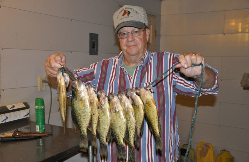 Fishing at Weslake Resort.