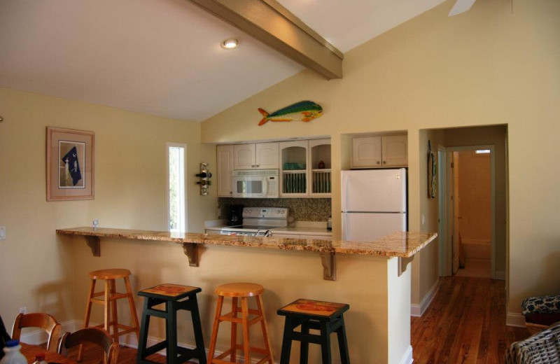 Vacation Rental Interior at Beachside Getaway