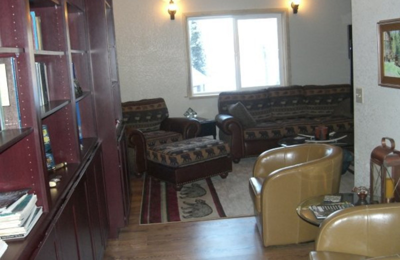 Interior vew at Northwoods Lodge.