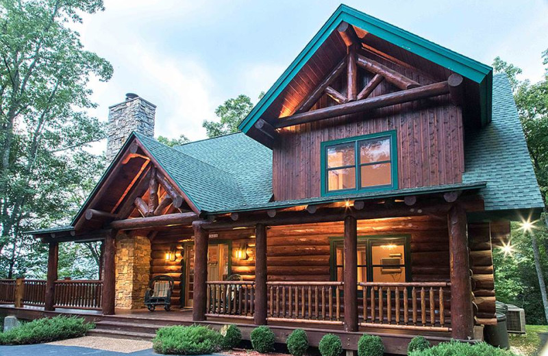 Rental exterior at Smoky Mountain Getaways.