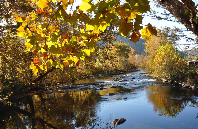 River at Chalet Village.