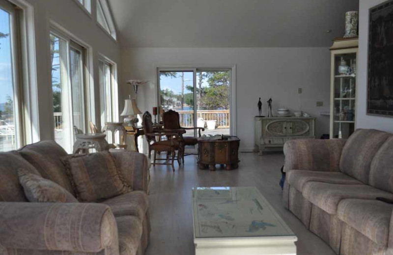 Cottage Interior at Pine Tree Point Resort