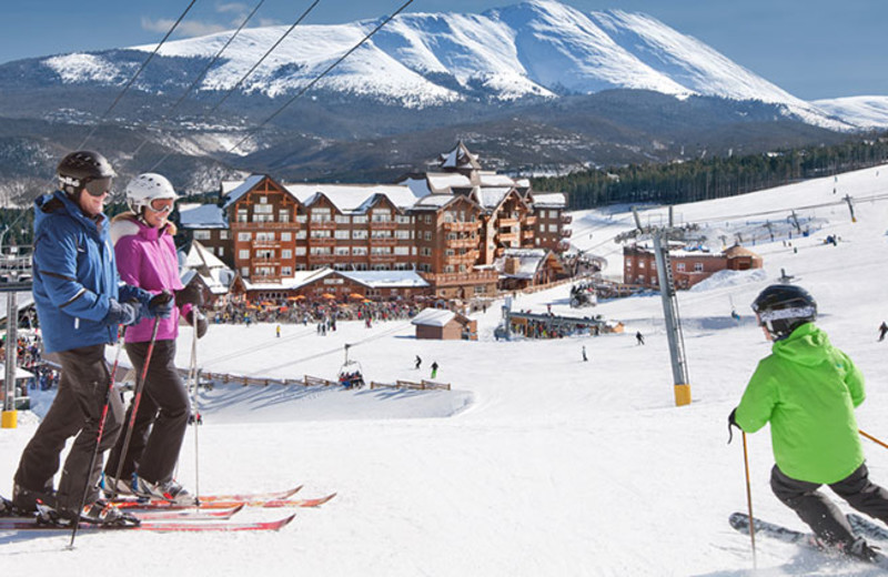 Skiing at One Ski Hill Place.