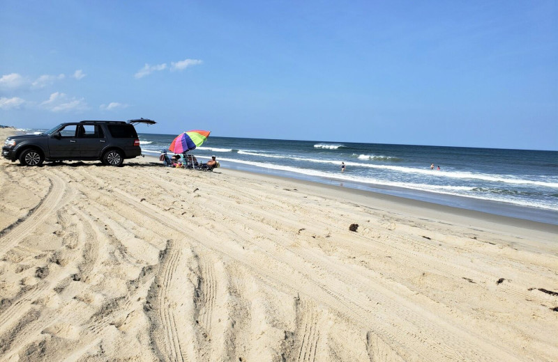 Beach at Pirate's Cove Realty.