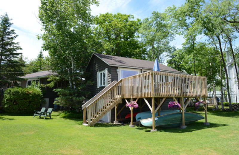 Cabin exterior at Sunnylea.