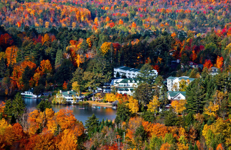 Fall at Mirror Lake Inn Resort & Spa.