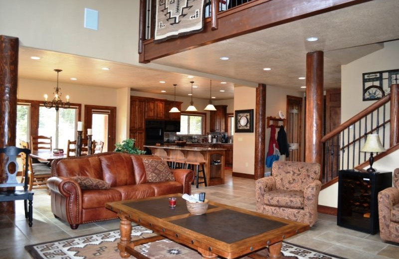 Vacation rental interior at Brian Head Vacation Rentals.