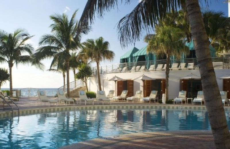 Pool area at The Westin Diplomat Resort.