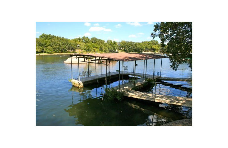 Lake view at Oak House On Lake LBJ.