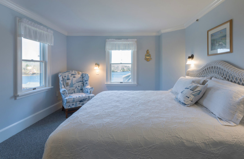 Guest room at Five Gables Inn.