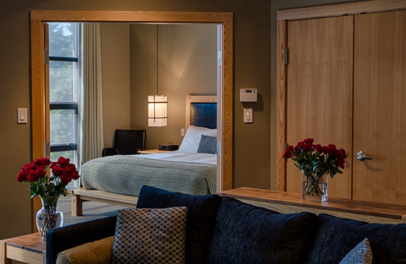 Suite Interior at Brentwood Bay Lodge 