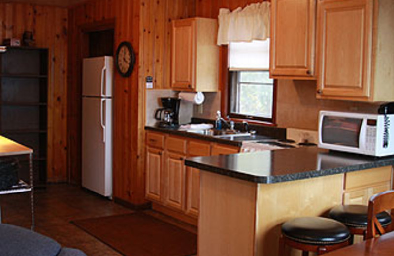 Cabin Interior at Thunderbird Lodge