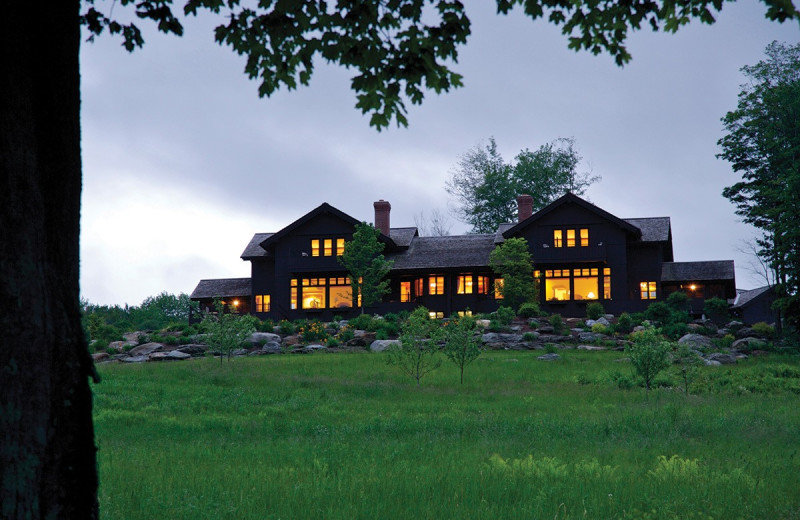 Villa exterior at Trapp Family Lodge.