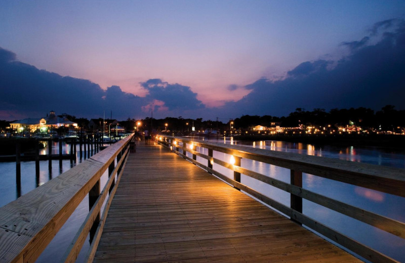 Murrells Inlet Marshwalk and Marina 1 mile from North Inlet Sports Lodge.