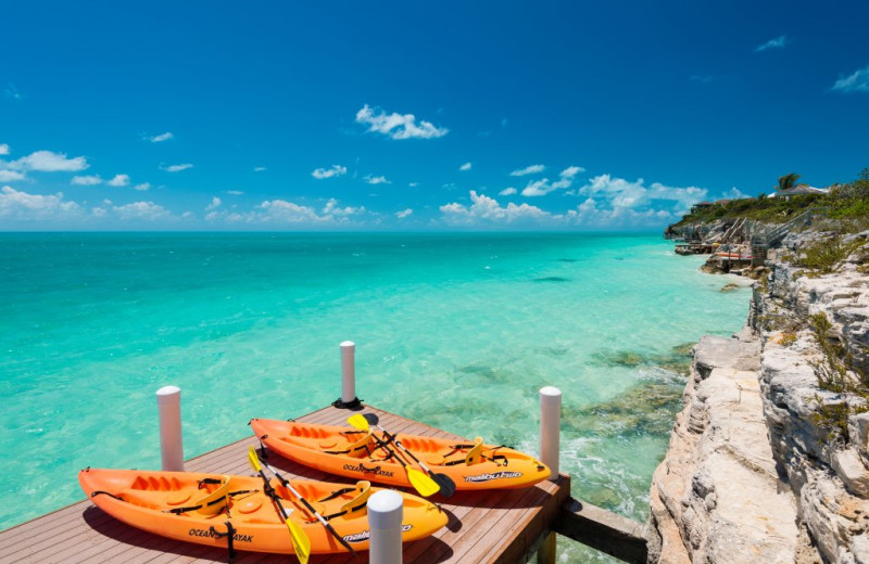 Dock at Villa Calypso.