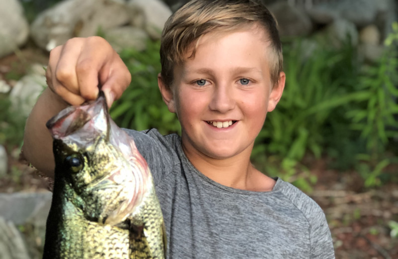 Fishing at Upper Cullen Resort.