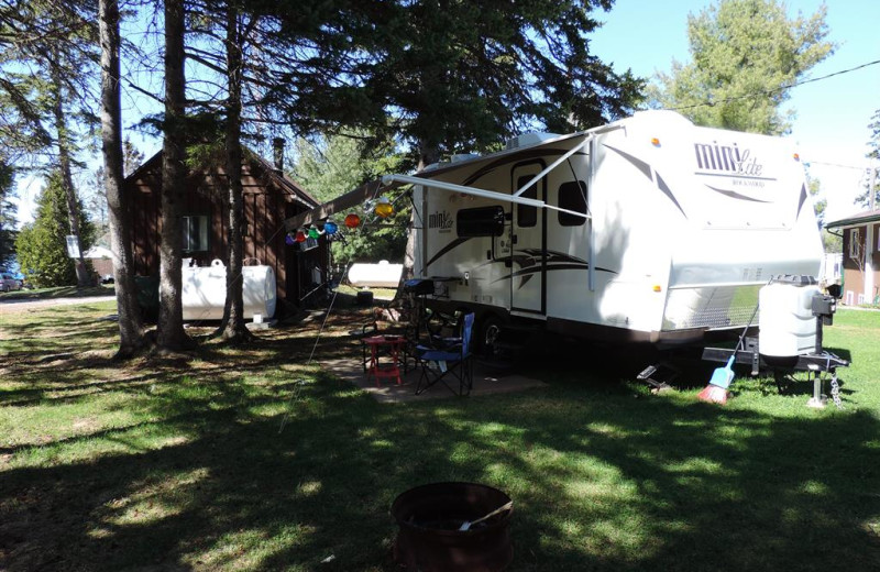 RV camp at Owls Nest Lodge.