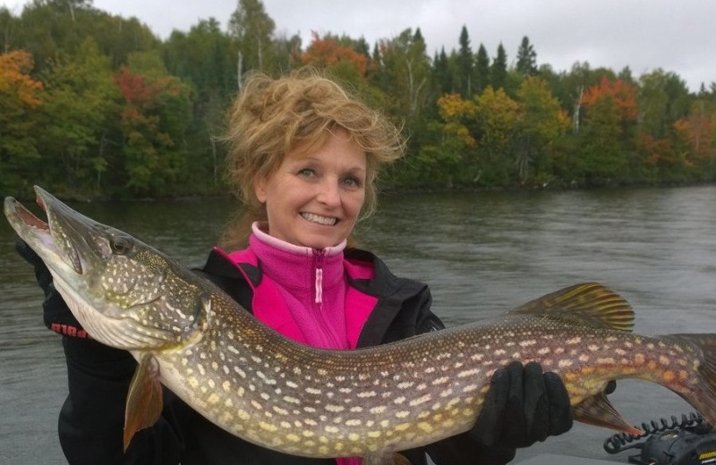 Fishing at White Eagle Resort.