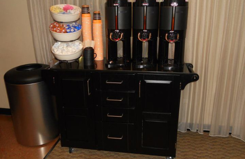 Coffee bar at Berlin Grande Hotel.