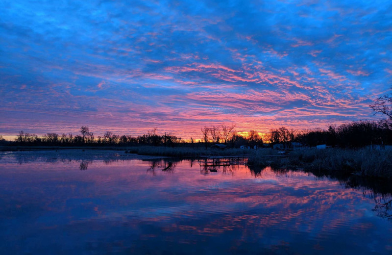 Sunset at Four Seasons Resort.