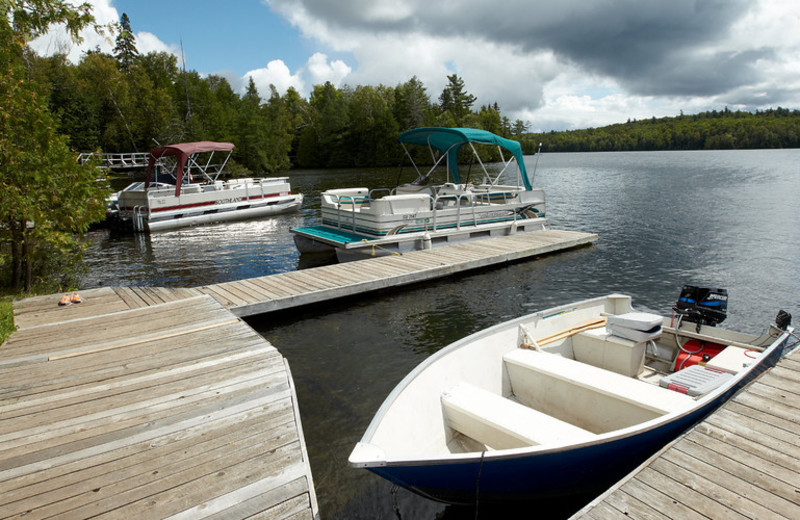 Docks at Fernleigh Lodge.