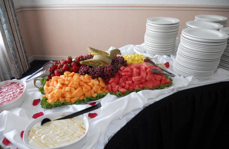 Special occasion buffet at Ocean View Resort.