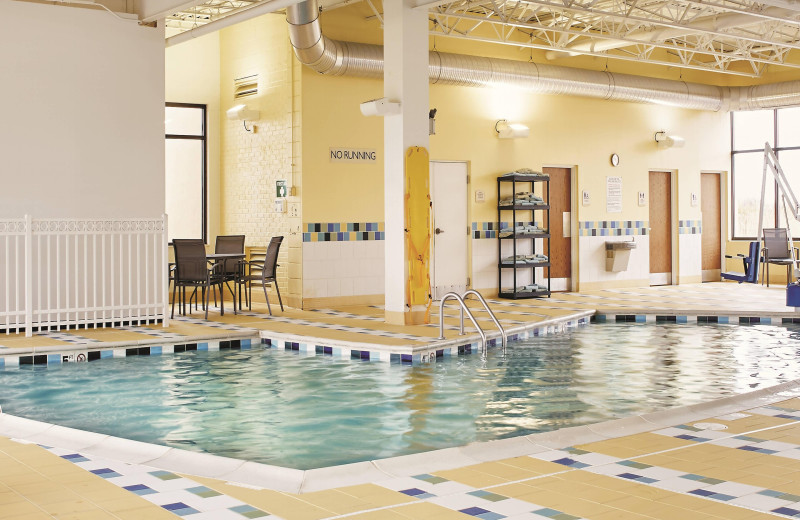 Indoor pool at Fairfield Inn 