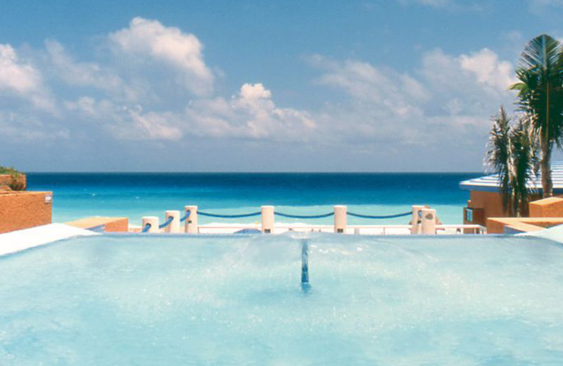 Infinity Pool at Barcelo Tucancun Beach