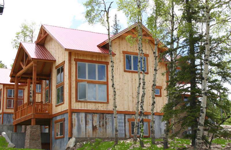 Chalet exterior at Terry Peak Chalets.