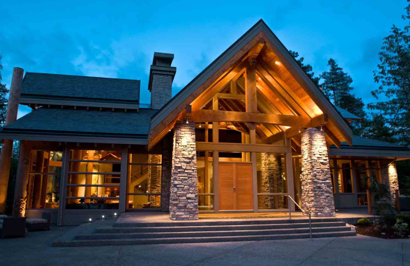 Exterior view of Sonora Resort and Conference Centre, Canada.

