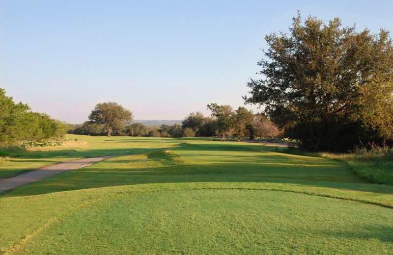 Golf course near Campa Pajama Cabin.