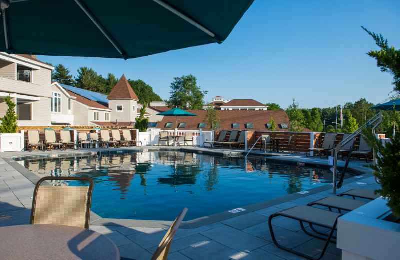 Outdoor pool at The Meadowmere Resort.