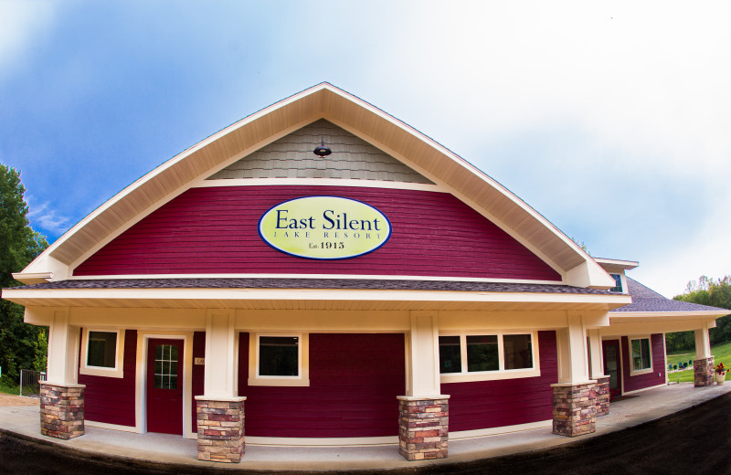 Exterior view of East Silent Lake Resort.