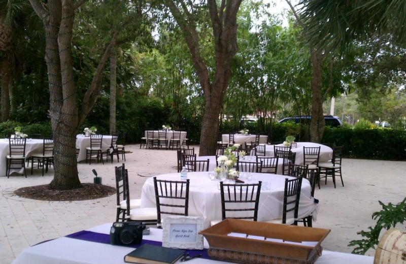 Wedding reception at Inn at Pelican Bay.