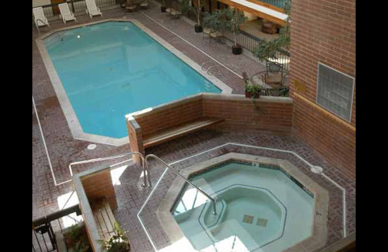 Indoor pool at Park Plaza.