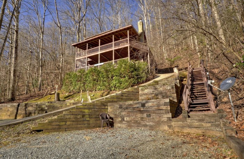 Rental exterior at My Mountain Cabin Rentals.